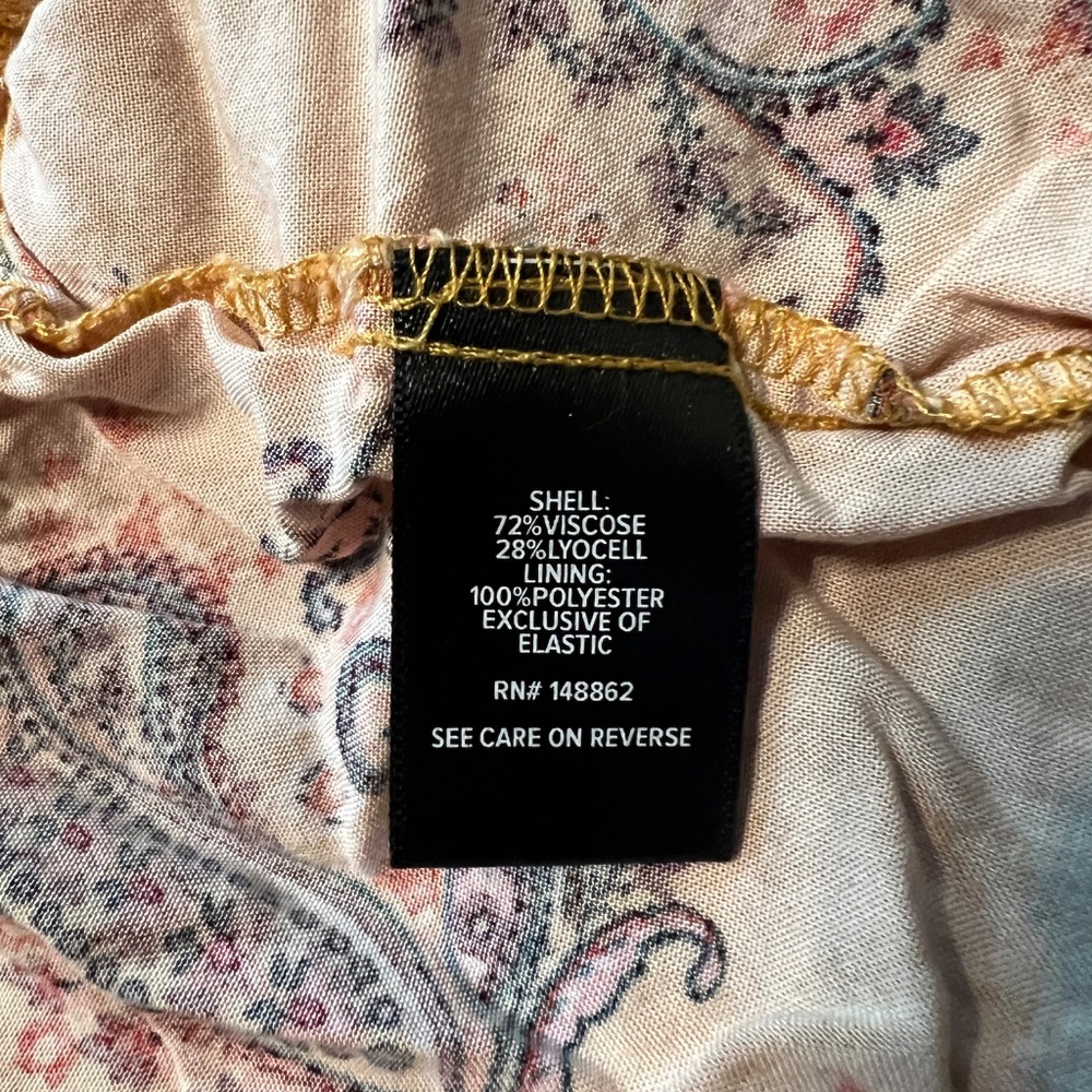 torrid Mustard Paisley Mini Dress - Picture 6 of 10